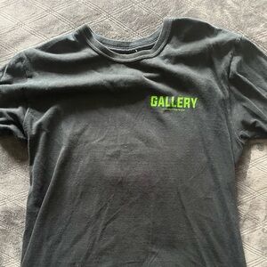 Gallery x Anti Social Social Club Black and Green Short Sleeve Tee